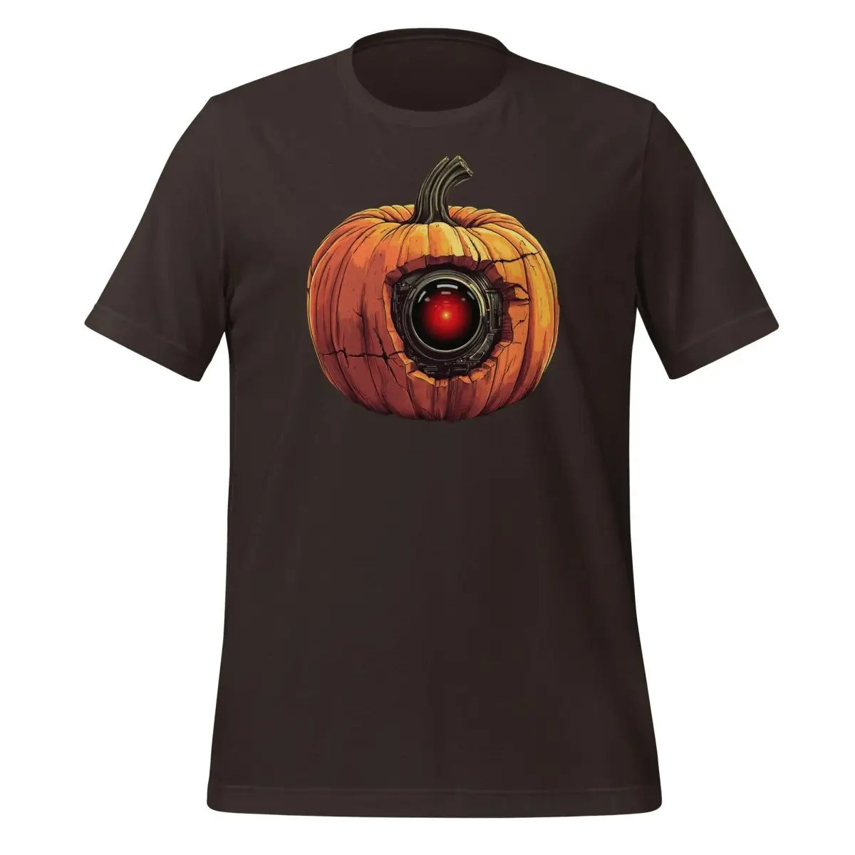 HAL 9000 Pumpkin T-Shirt (unisex) 🎃 - Brown / M