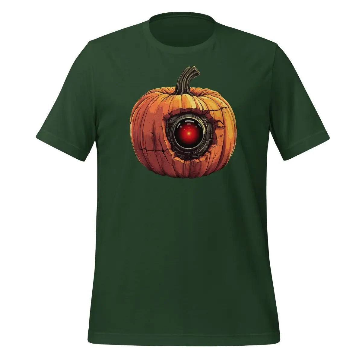 HAL 9000 Pumpkin T-Shirt (unisex) 🎃 - Forest / M