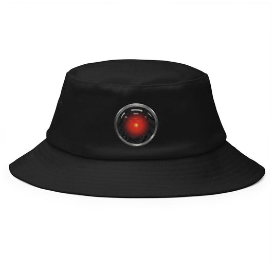 HAL 9000 True - Color Embroidered Bucket Hat - Black - AI Store