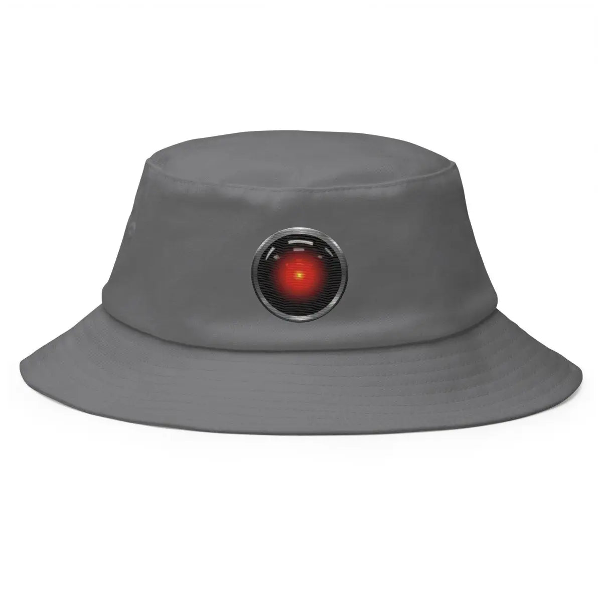 HAL 9000 True-Color Embroidered Bucket Hat - Grey