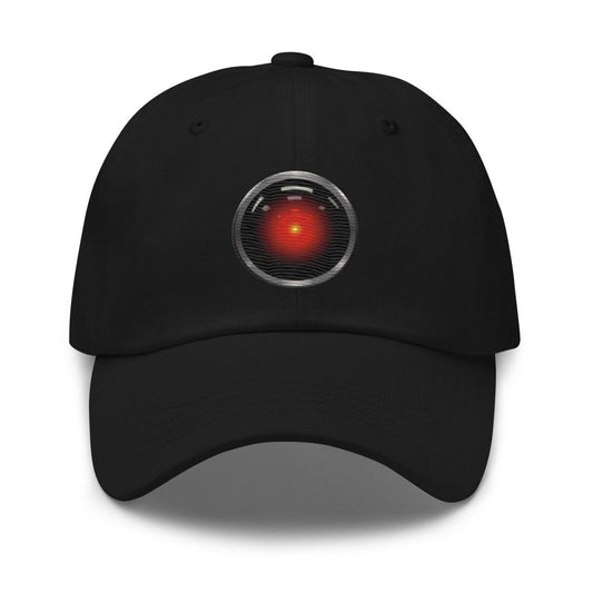 HAL 9000 True - Color Embroidered Cap - Black - AI Store