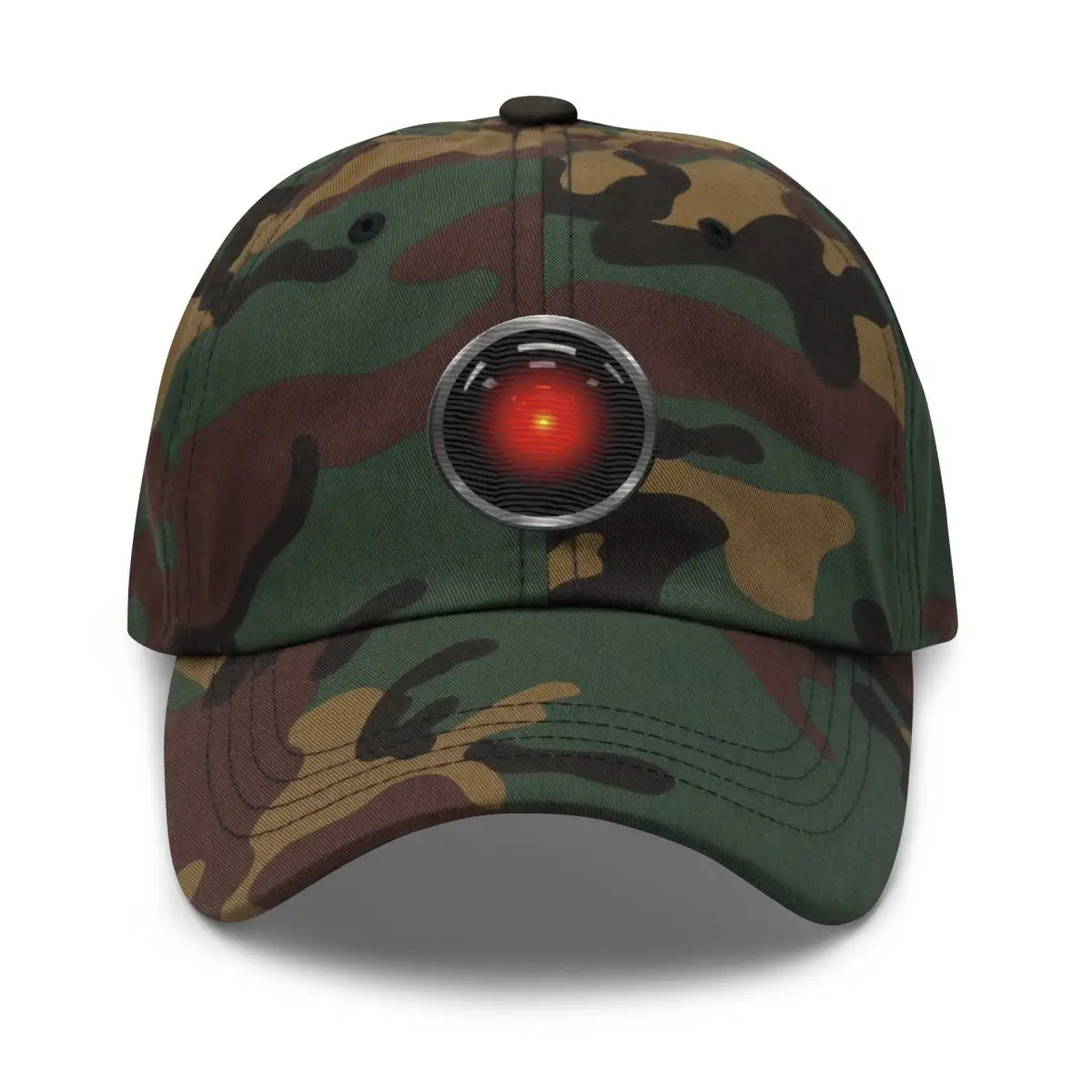 The Hal 9000 Cap Green Camo.