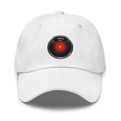 HAL 9000 True-Color Embroidered Cap - White