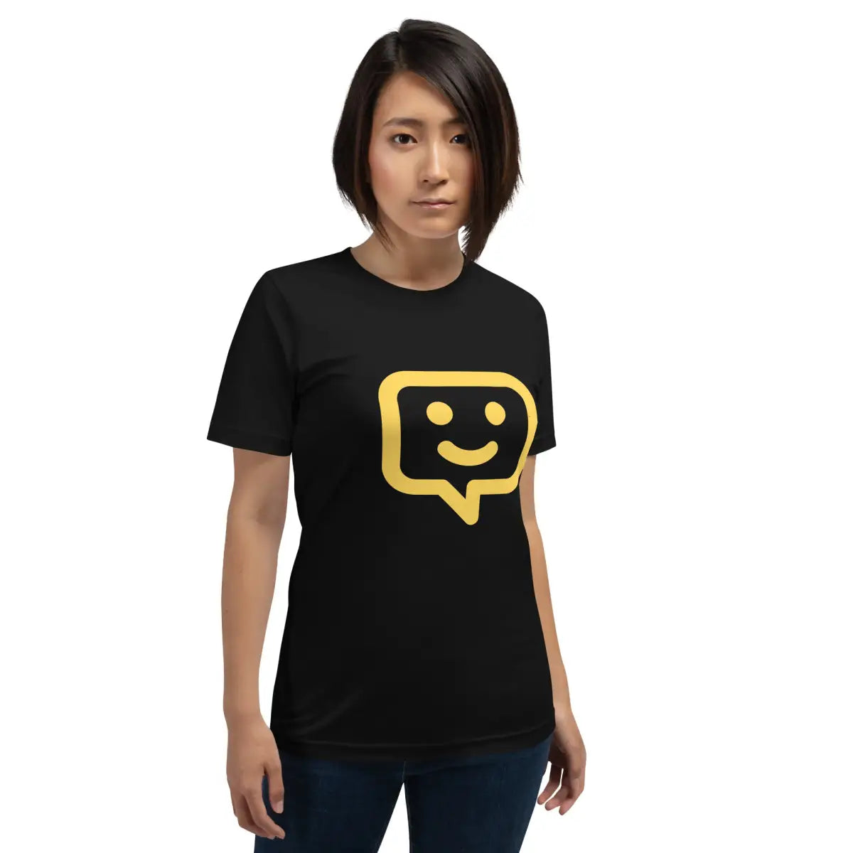 The Happy Chat Icon T-shirt (unisex).