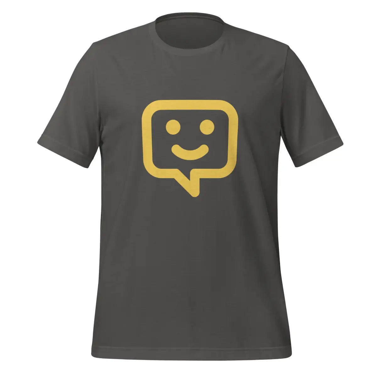 The Happy Chat Icon T-shirt (unisex) Asphalt / m.