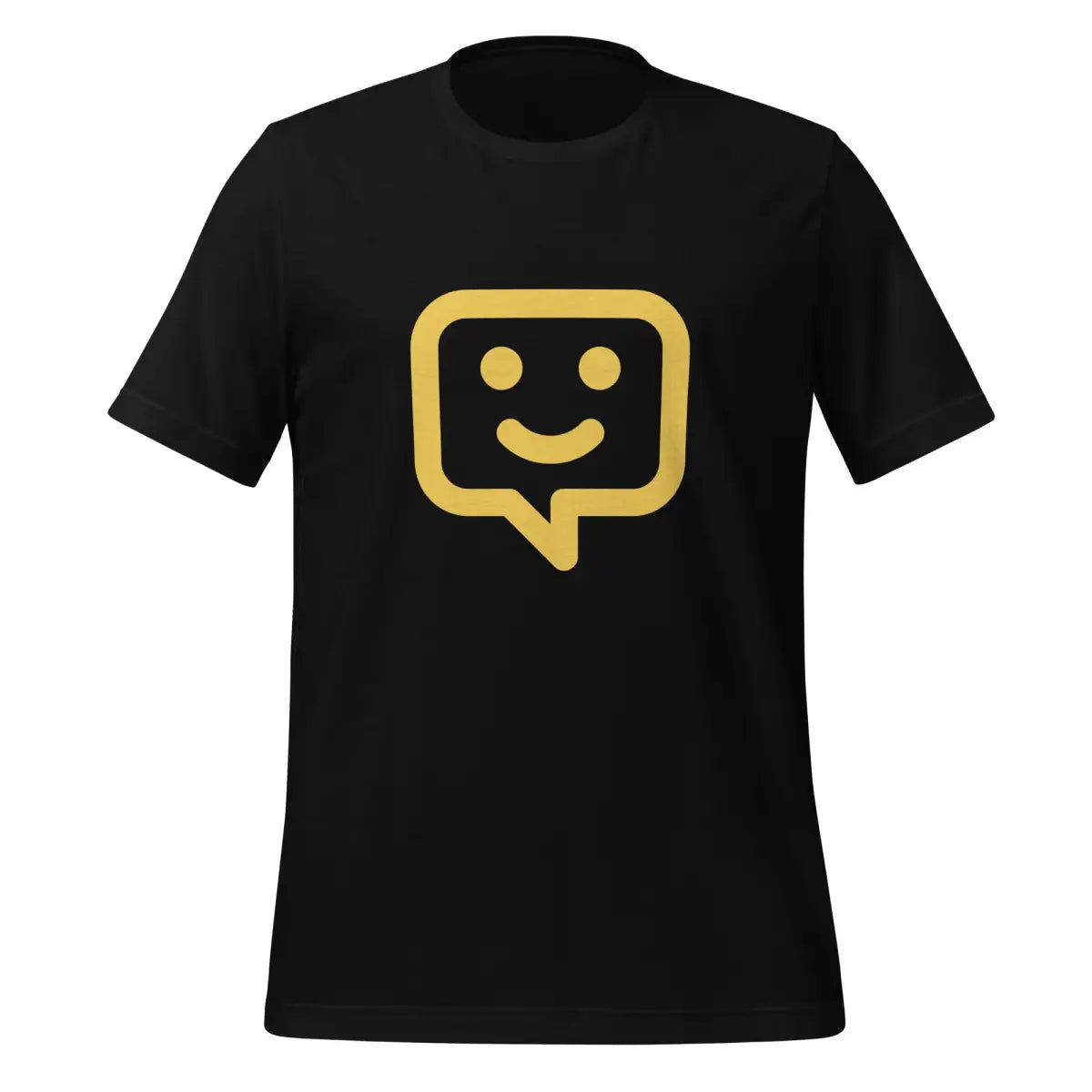 The Happy Chat Icon T-shirt (unisex) Black / m.