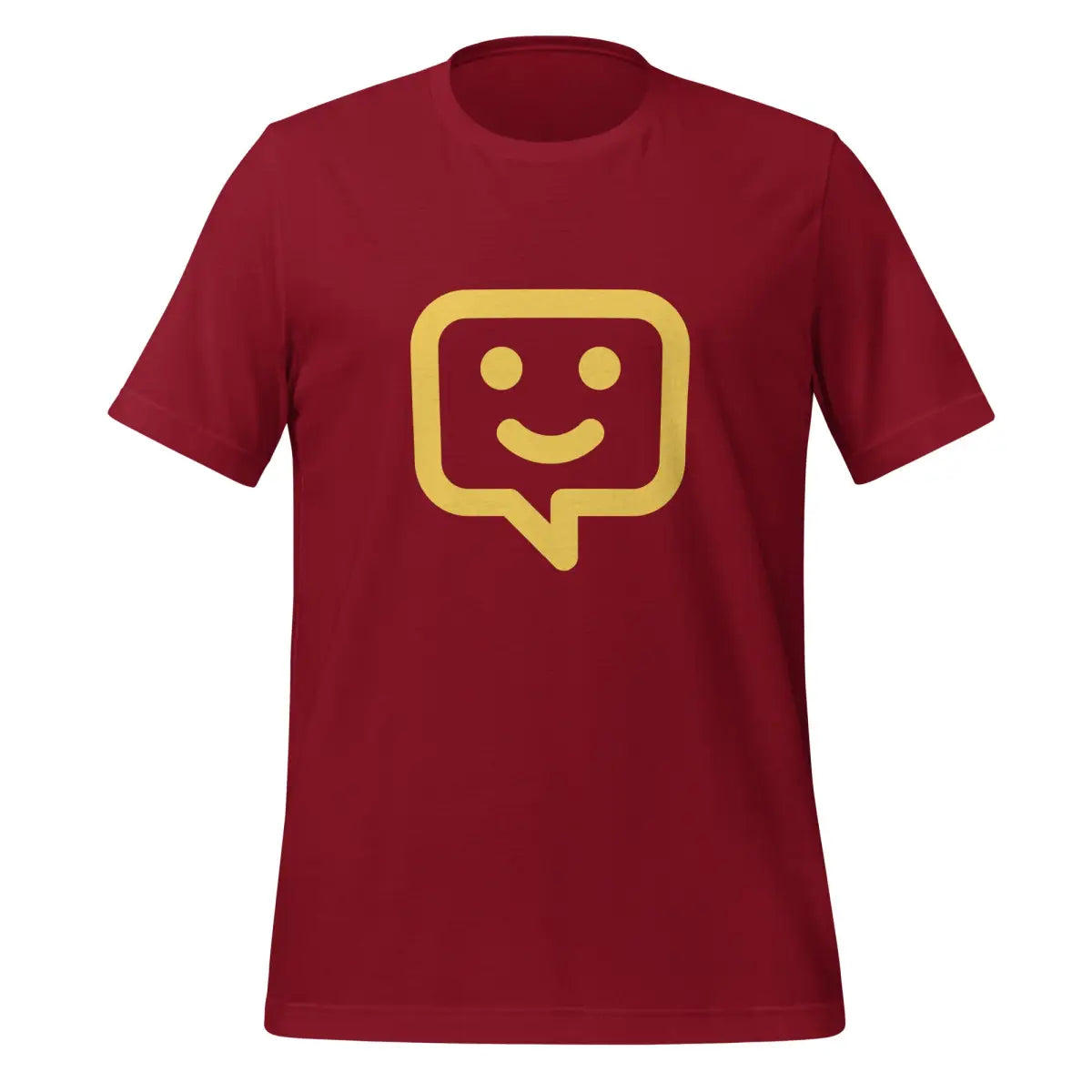 The Happy Chat Icon T-shirt (unisex) Cardinal / m.