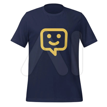 The Happy Chat Icon T-shirt (unisex) Navy / m.