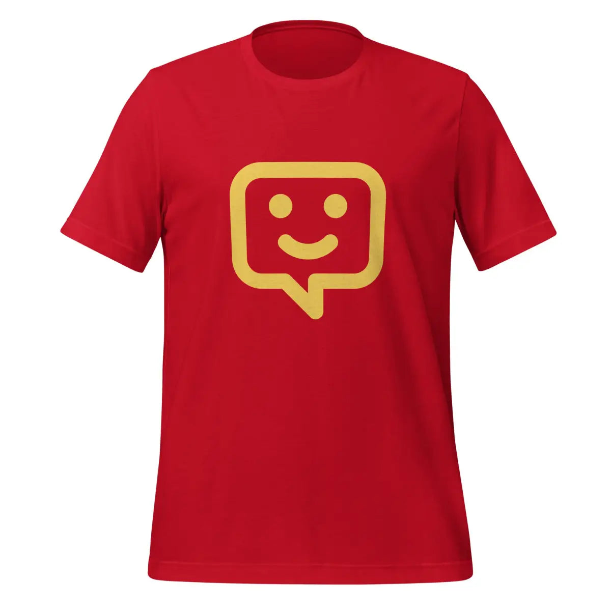 The Happy Chat Icon T-shirt (unisex) Red / m.