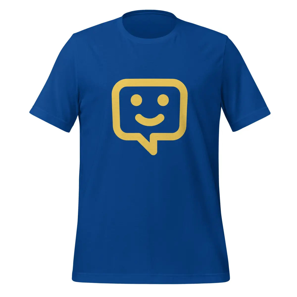 The Happy Chat Icon T-shirt (unisex) True Royal / m.