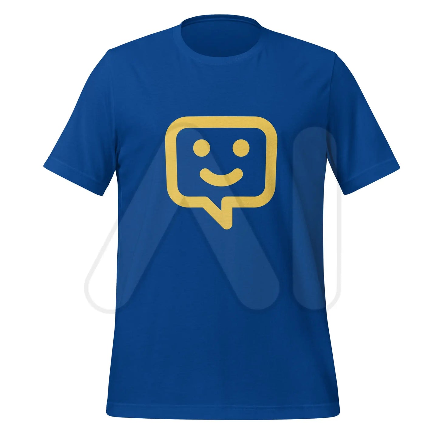 The Happy Chat Icon T-shirt (unisex) True Royal / m.