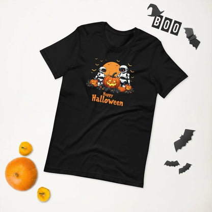 Happy Halloween Robots T-Shirt 3 (unisex) 🎃