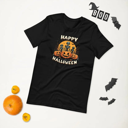 Happy Halloween Robots T-Shirt (unisex) 🎃