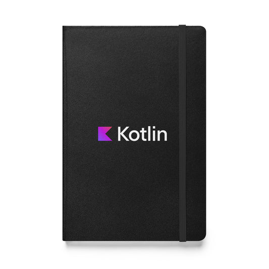 Kotlin Logo Hardcover Bound Notebook