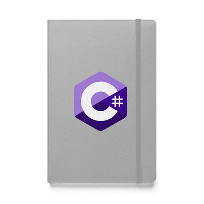 C# (C Sharp) Logo Hardcover Bound Notebook