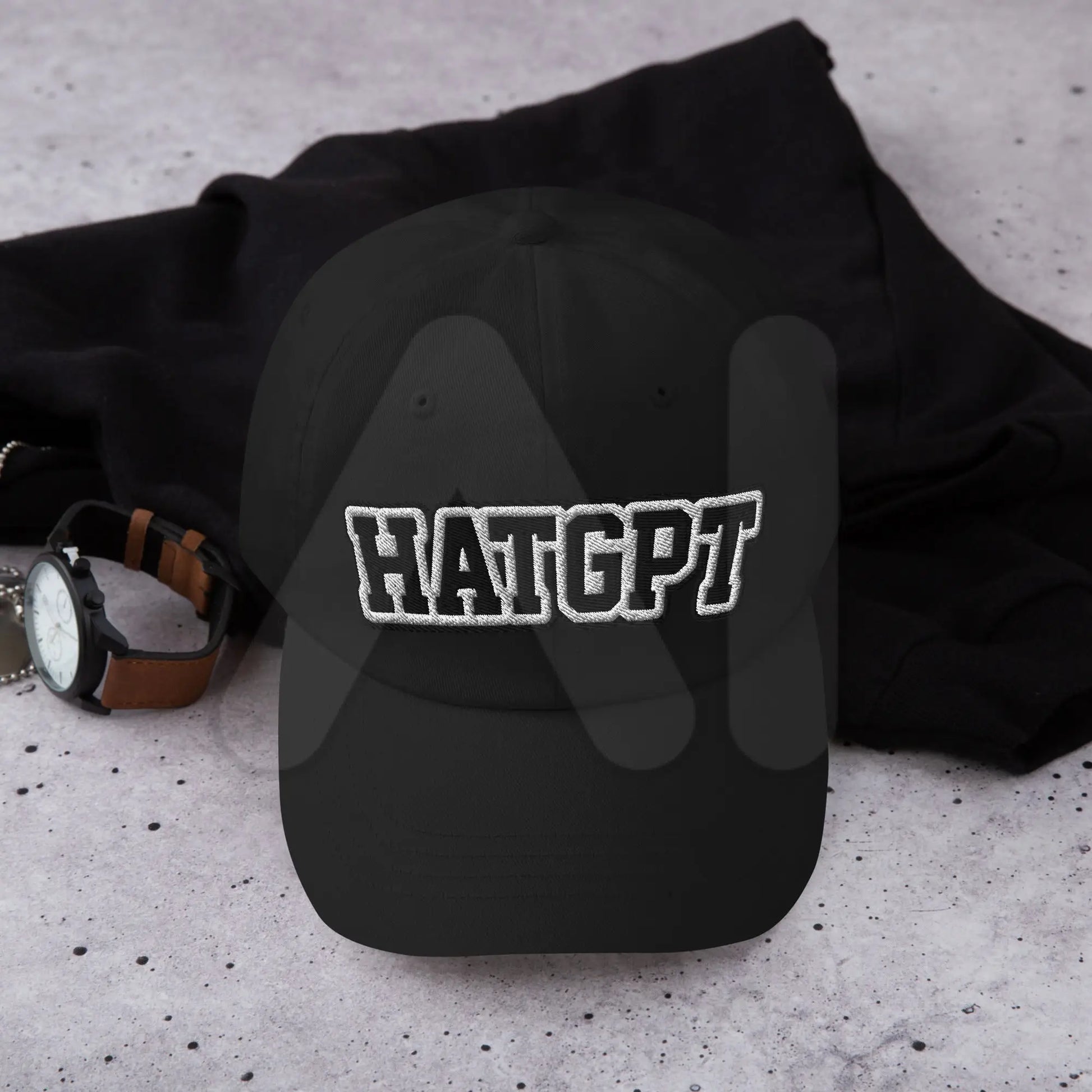 HatGPT Embroidered Cap 2