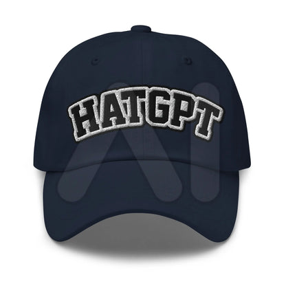 HatGPT Embroidered Cap 2 - Navy