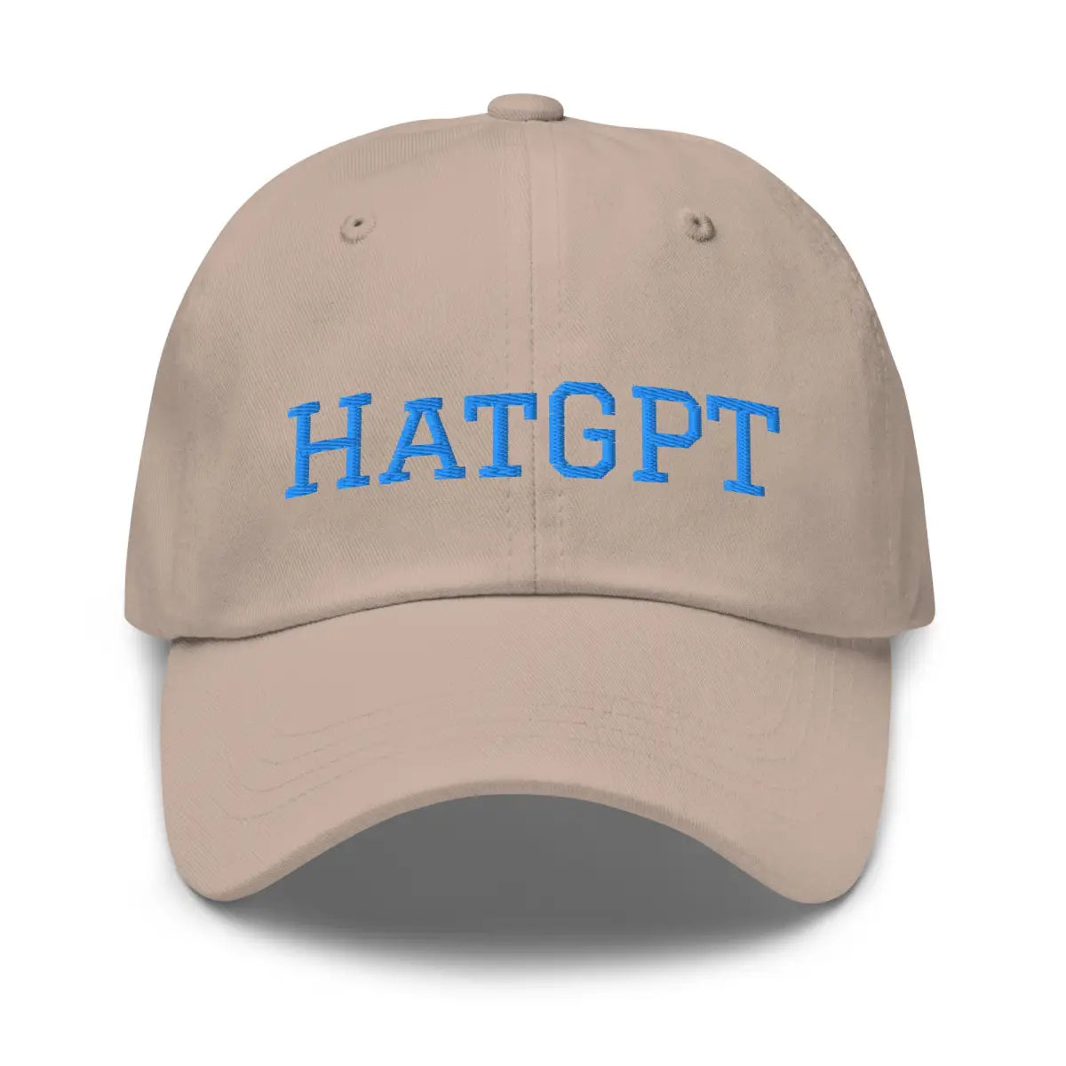 HatGPT in Blue Cap - Stone