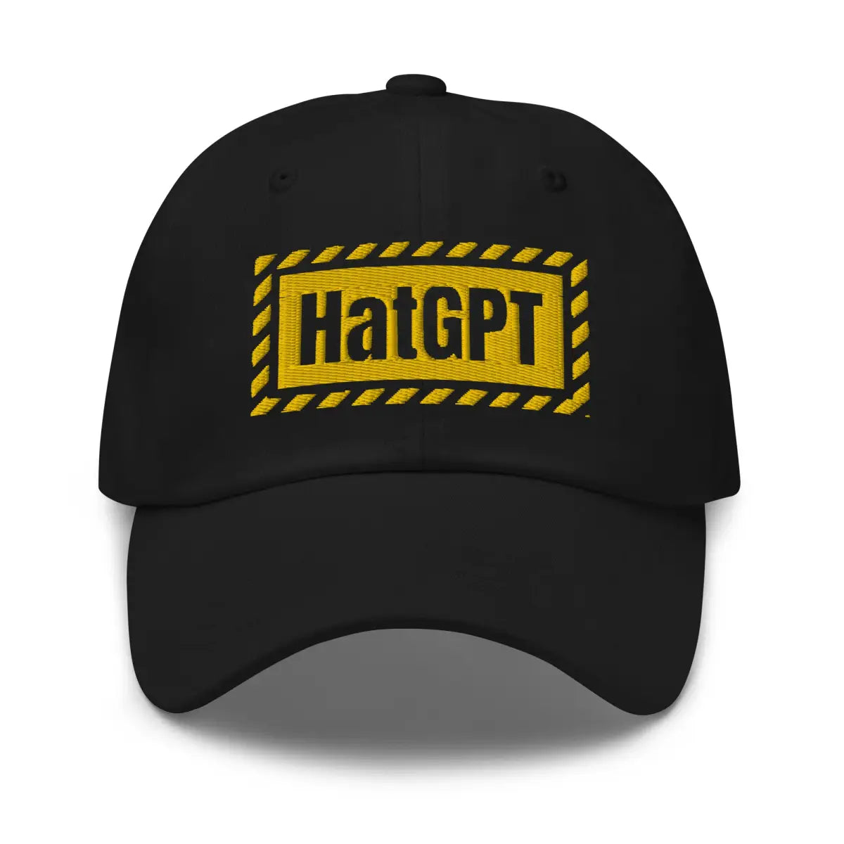 HatGPT Warning Cap - Black