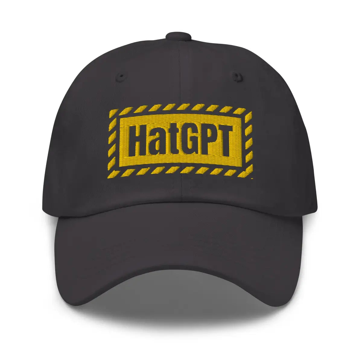 HatGPT Warning Cap - Dark Grey