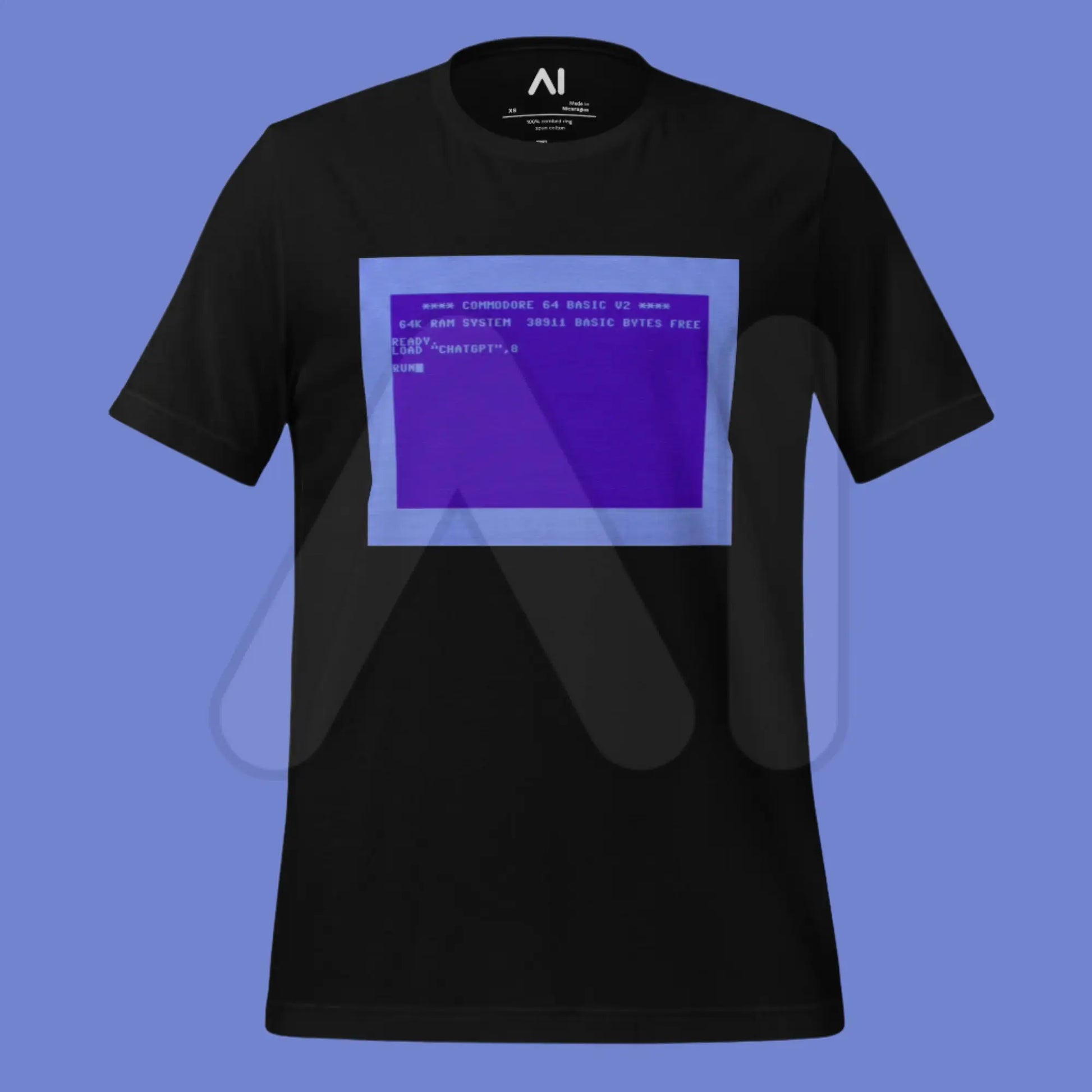 How to Run ChatGPT on a Commodore 64 T-Shirt (unisex)