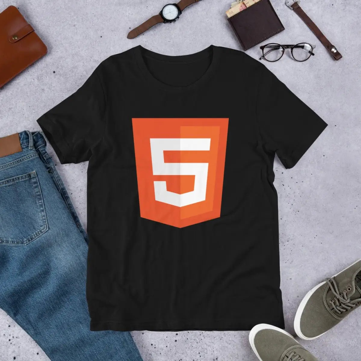 HTML5 Shield Icon T-Shirt (unisex)