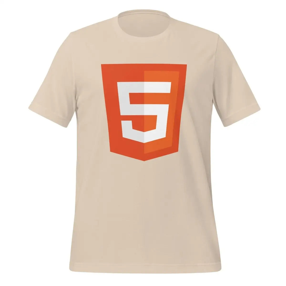 HTML5 Shield Icon T-Shirt (unisex) - Soft Cream / M