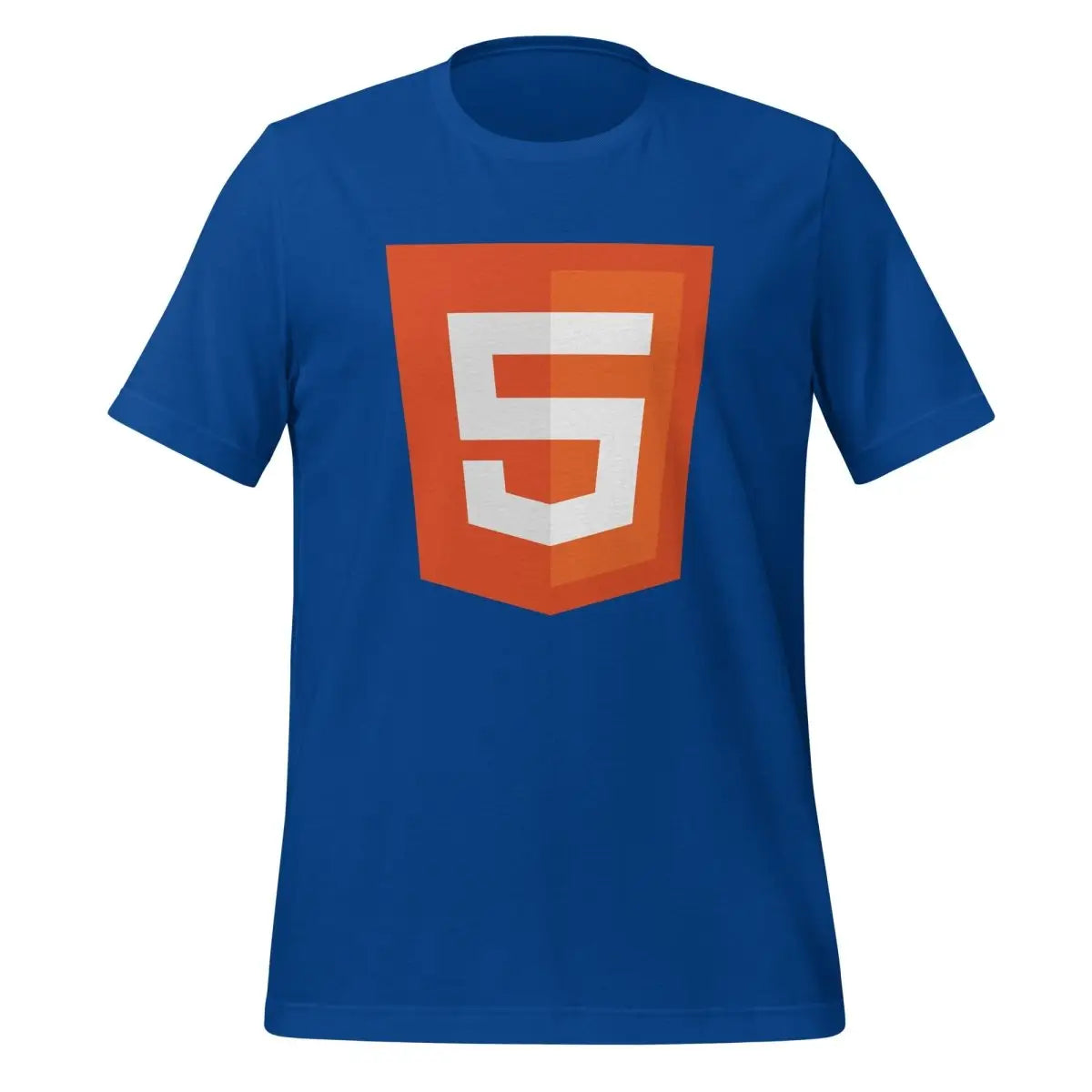 HTML5 Shield Icon T-Shirt (unisex) - True Royal / M