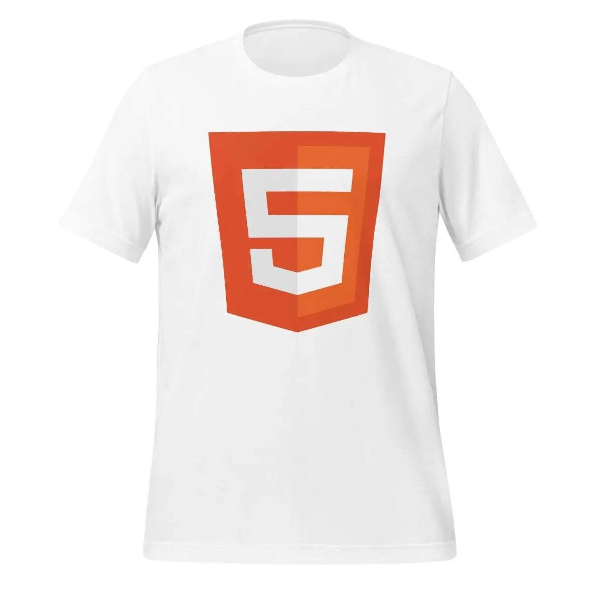 HTML5 Shield Icon T-Shirt (unisex) - White / M