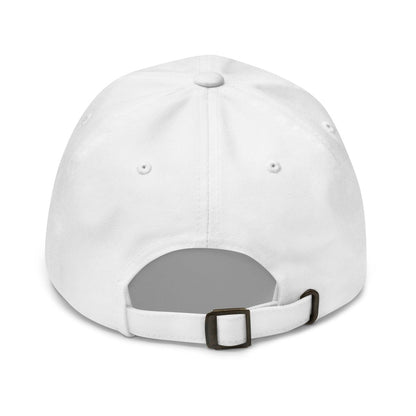Hugging Face Black Logo Embroidered Cap - White - AI Store