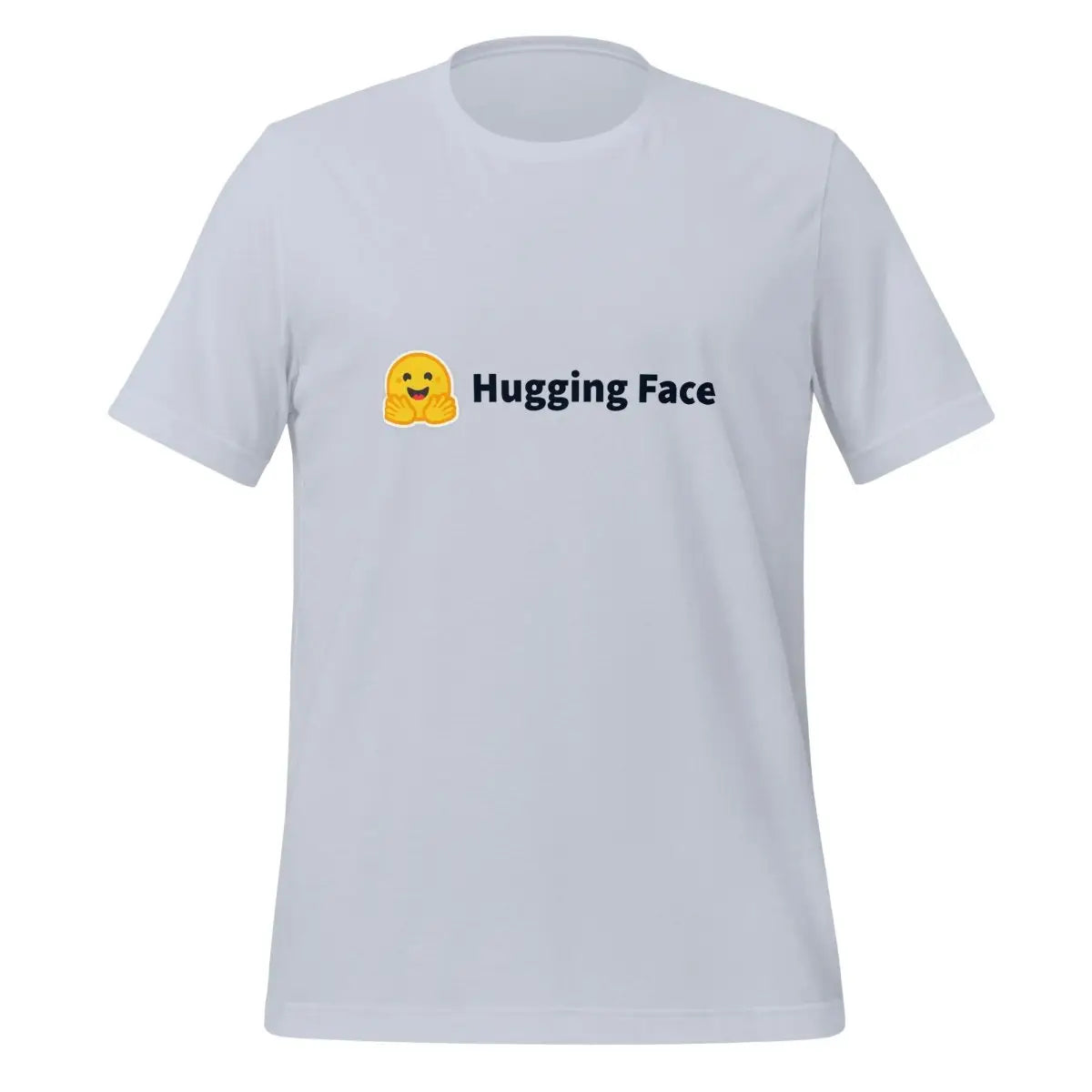 Hugging Face Black Logo T-Shirt (unisex) - Light Blue / M