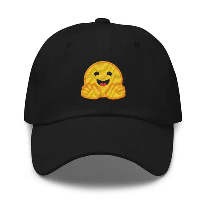 Hugging Face Cap - Black