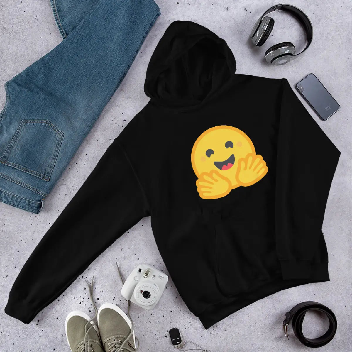 Hugging Face Hoodie (unisex)