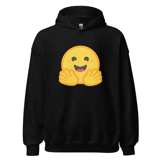 Hugging Face Hoodie (unisex) - Black / M