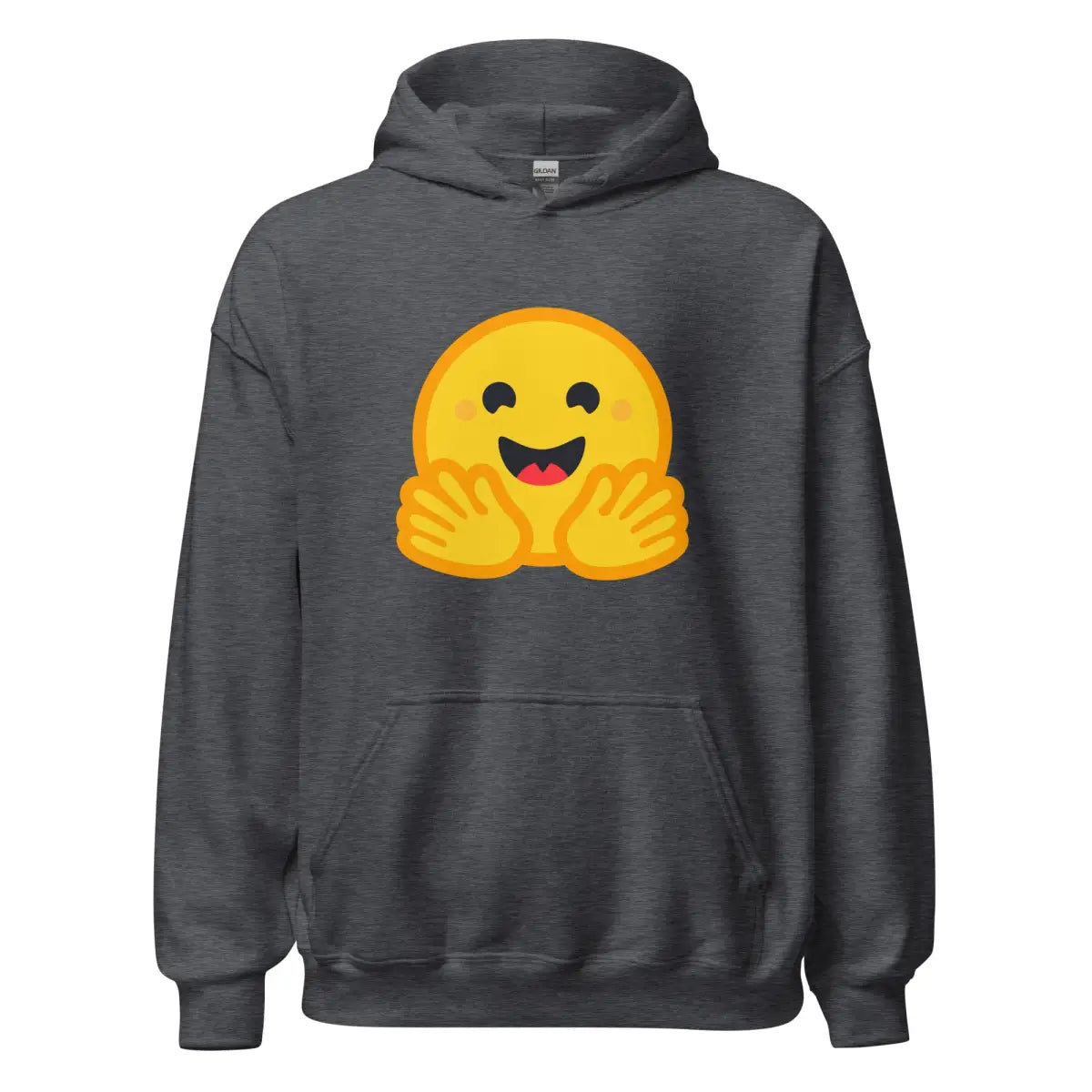 Hugging Face Hoodie (unisex) - Dark Heather / M