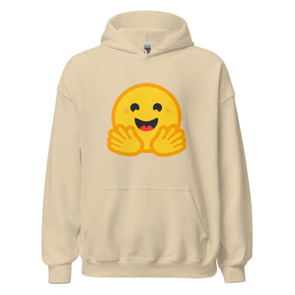 Hugging Face Hoodie (unisex) - Sand / M