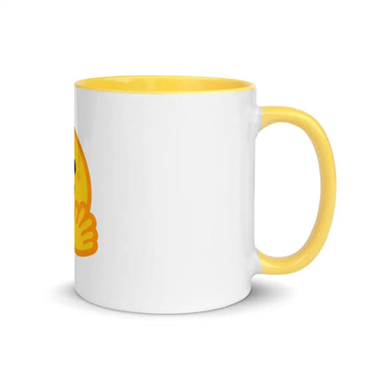 Hugging Face Icon Mug with Color Inside