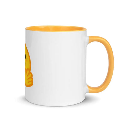 Hugging Face Icon Mug with Color Inside