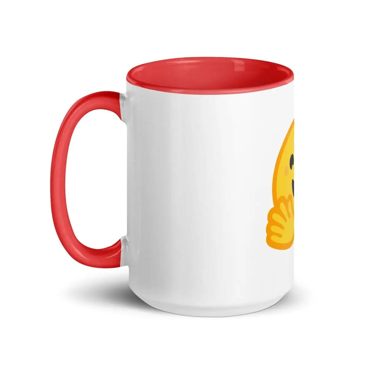 Hugging Face Icon Mug with Color Inside