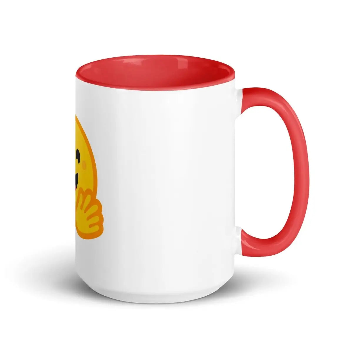 Hugging Face Icon Mug with Color Inside