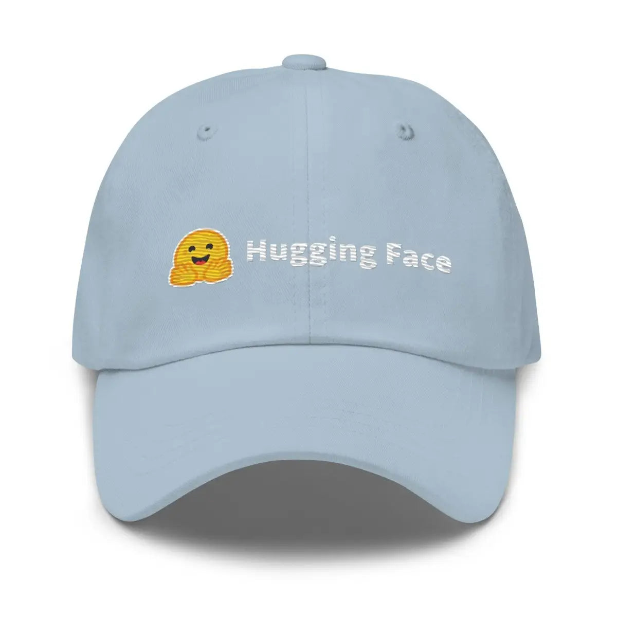 Hugging Face Logo Cap - Light Blue