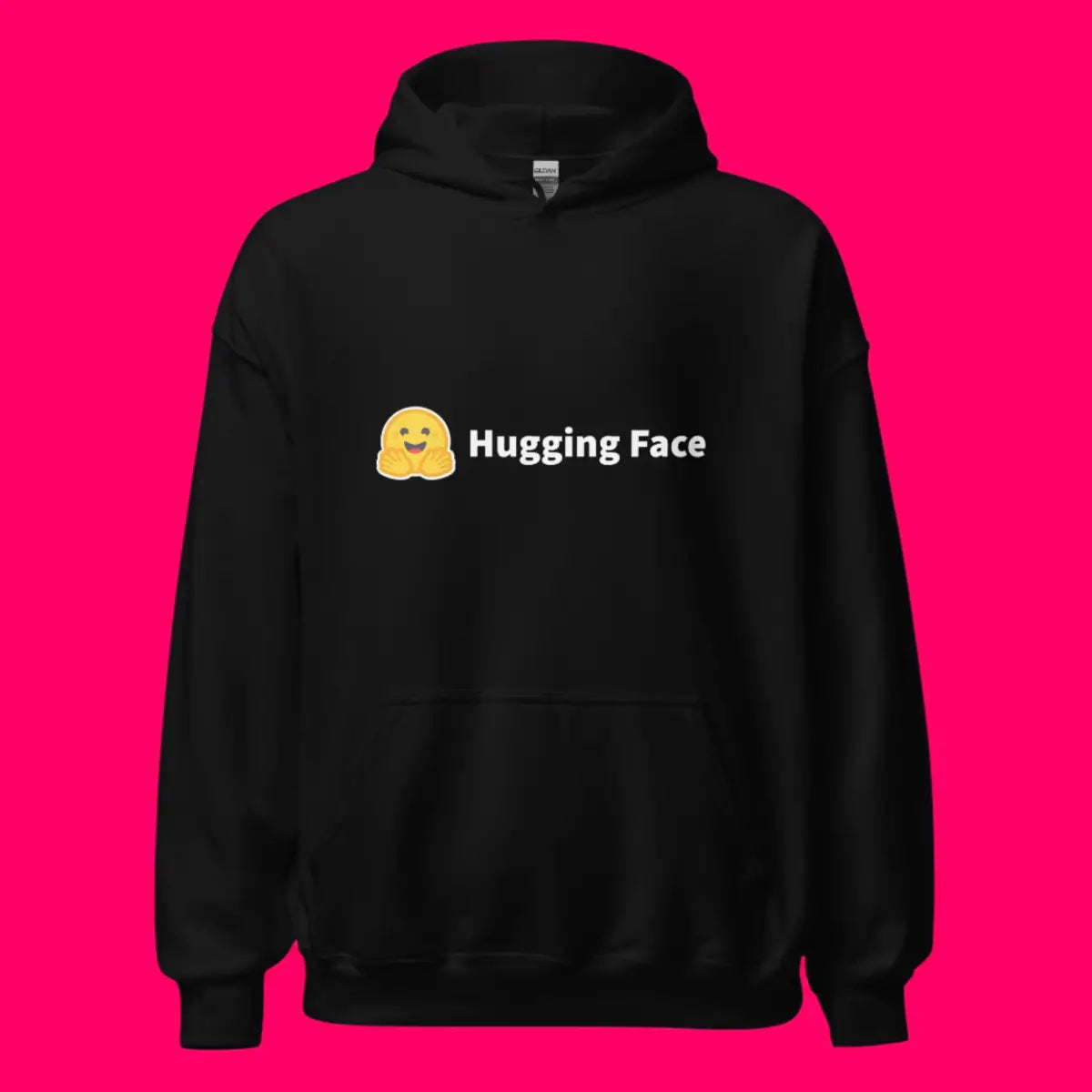 Hugging Face Logo Hoodie (unisex)