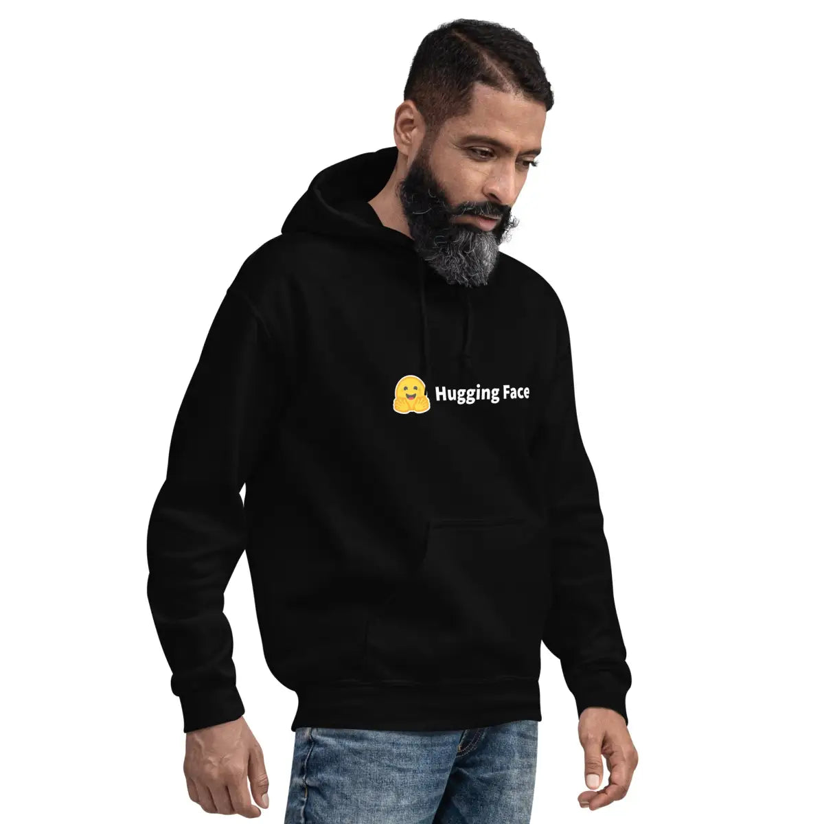 Hugging Face Logo Hoodie (unisex)