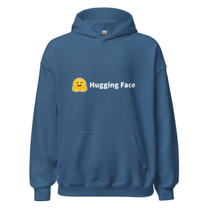 Hugging Face Logo Hoodie (unisex) - Indigo Blue / M