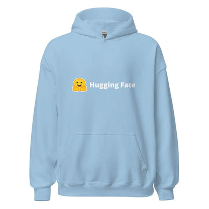 Hugging Face Logo Hoodie (unisex) - Light Blue / M