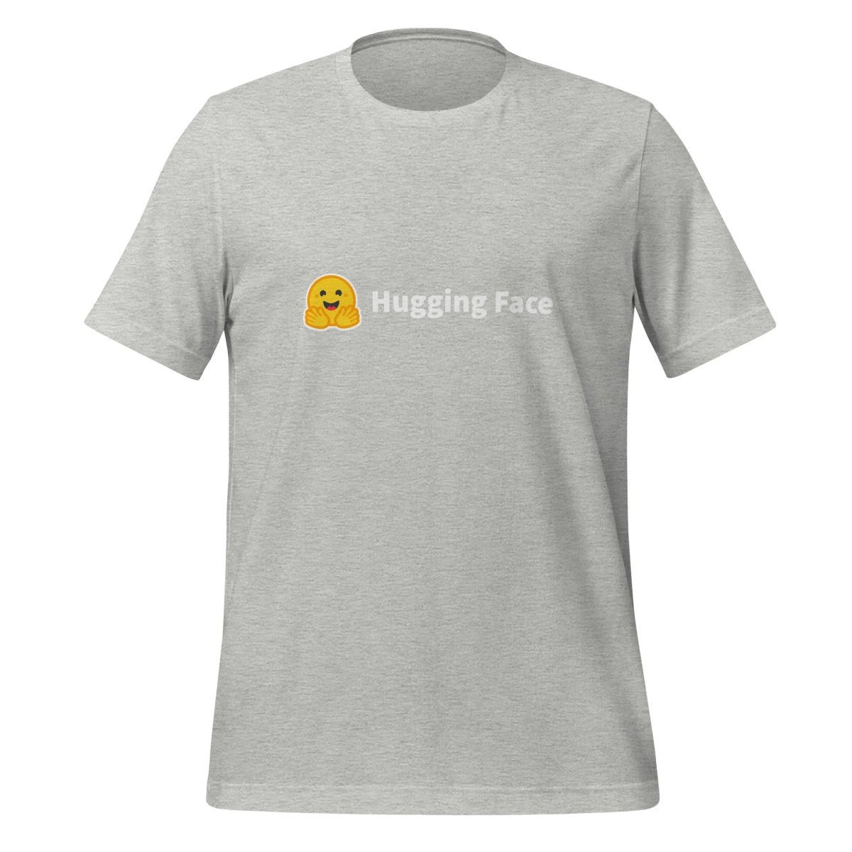 Hugging Face Logo T - Shirt (unisex) - Athletic Heather - AI Store