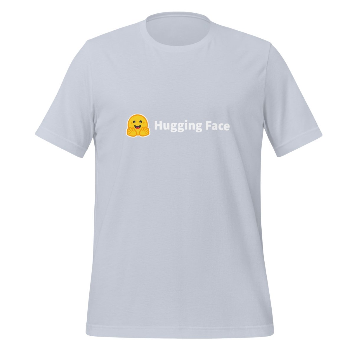 Hugging Face Logo T - Shirt (unisex) - Light Blue - AI Store