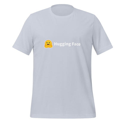 Hugging Face Logo T - Shirt (unisex) - Light Blue - AI Store