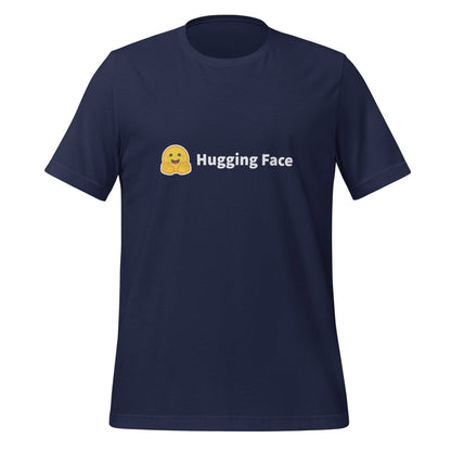 Hugging Face Logo T - Shirt (unisex) - Navy - AI Store