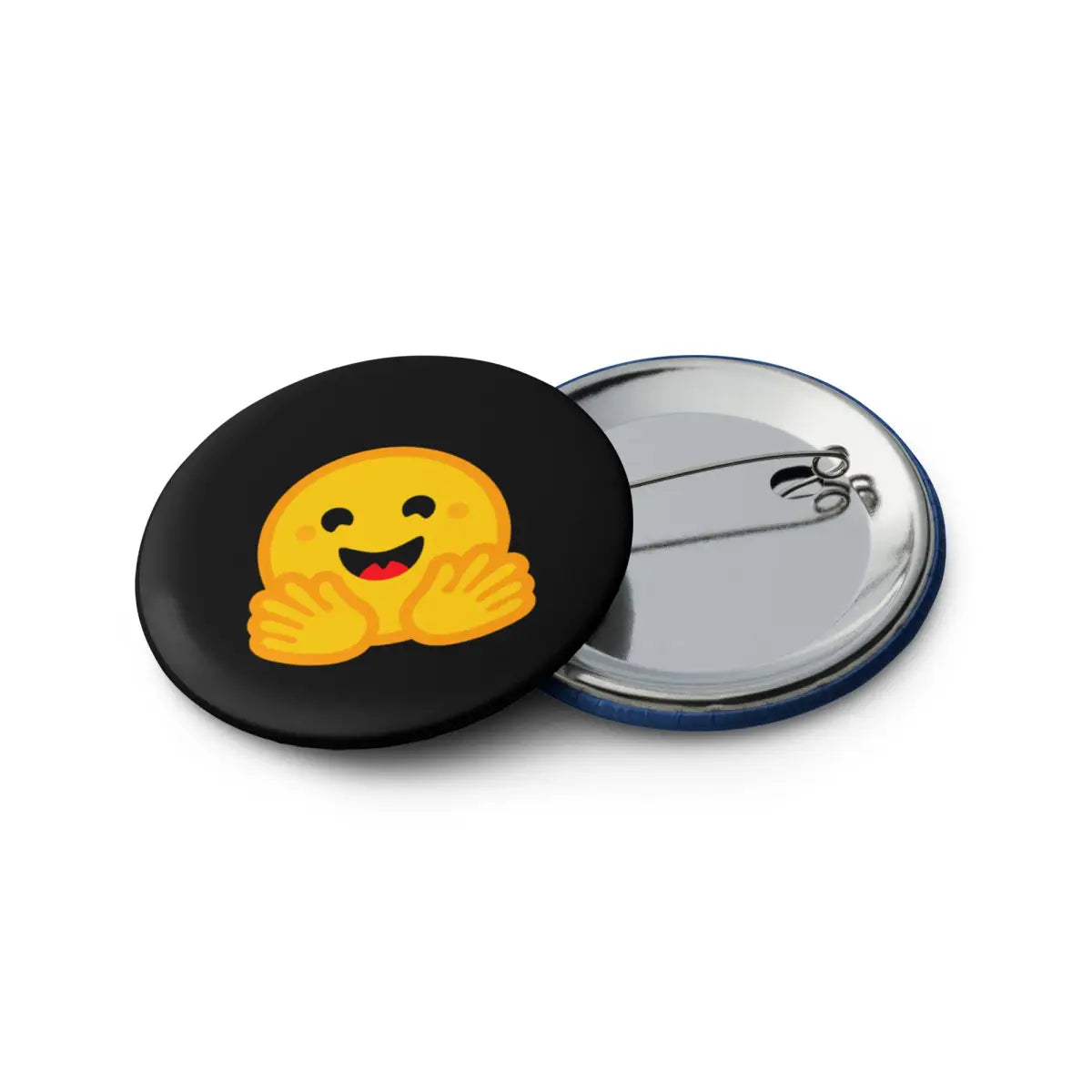 Hugging Face Pin Buttons